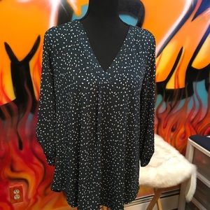 Stitch Fix Exclusive Beacon Patty Roll Tab Knit Top Medium